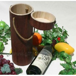 Wooden Wine Carrier