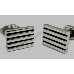 Lined Cuff Links