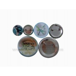 3D Button Badge