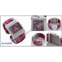 3D Pattern Wristband Watch