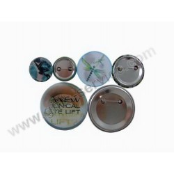 3D Tin Button Badges