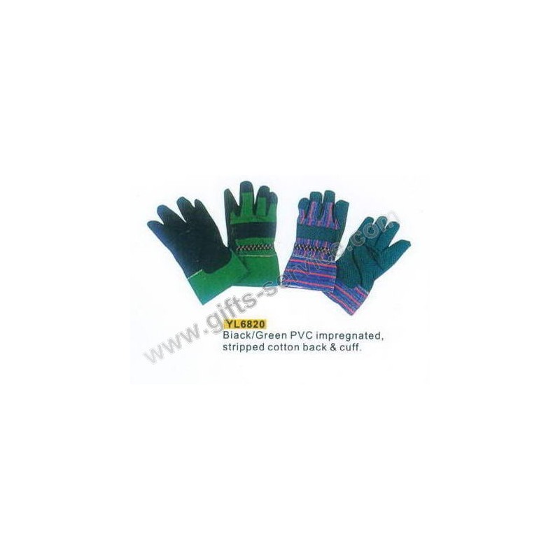 Impregnated cotton gloves
