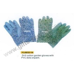Bavlněné zahradní rukavice