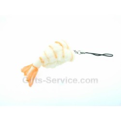 Shrimp Sushi Phone Chain