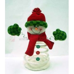 Christmas Spring Snowman