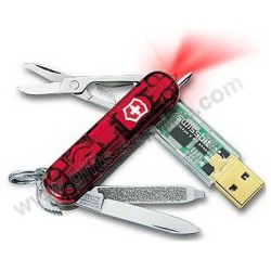 Kapesní nůž s USB flash diskem