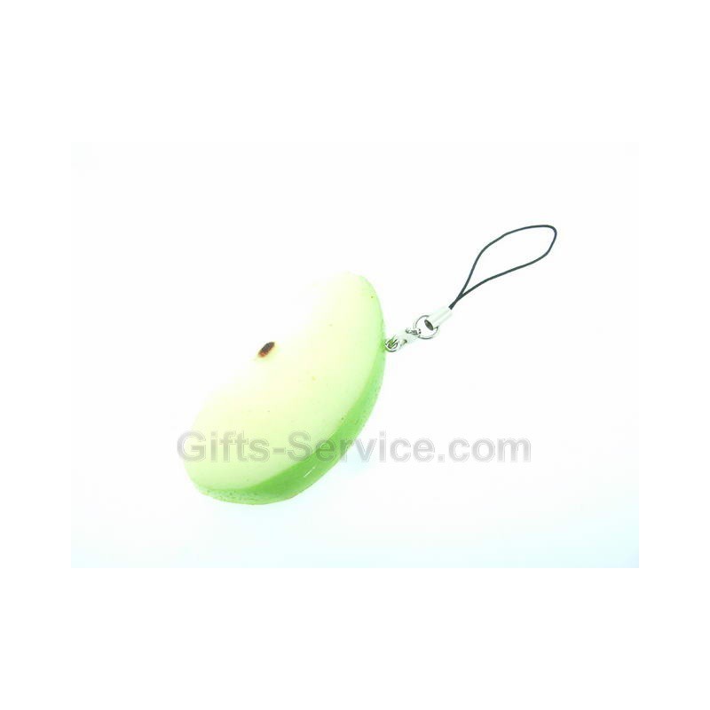 Green Apple Phone Chain