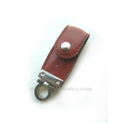 Kožený firemní dárkové USB flash disky na zakázku