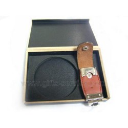 Kožený firemní dárkové USB flash disky na zakázku
