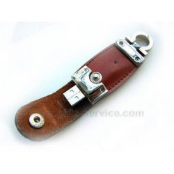 Kožený firemní dárkové USB flash disky na zakázku