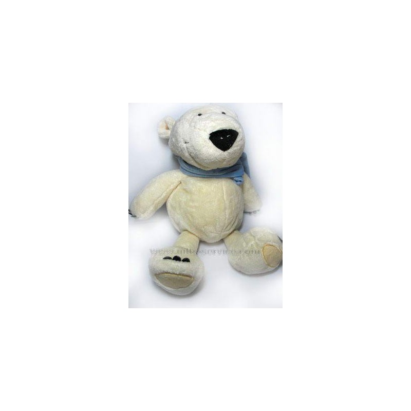 Cute polar bear with scarf