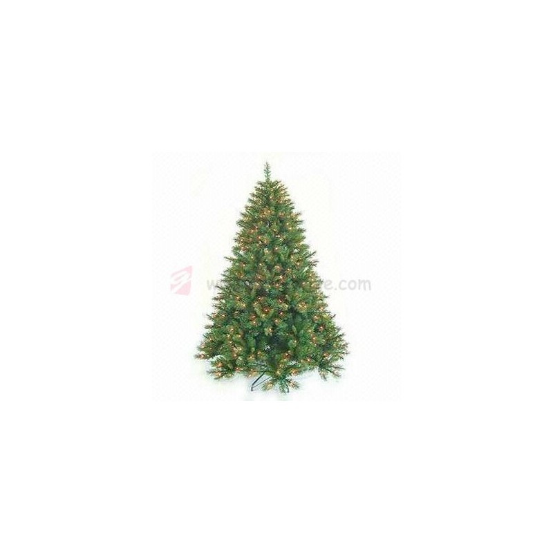 Christmas tree with lighting
