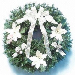 Dekorative Adventskränze
