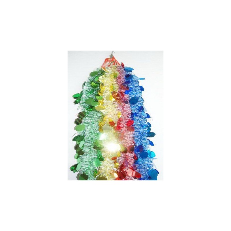 Bunte Weihnachtsgirlanden