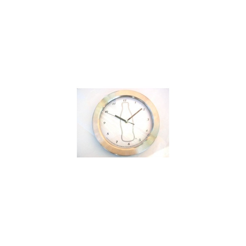 Stainless steel clock