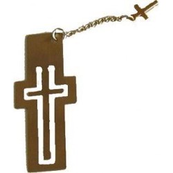 Metal decoration - cross