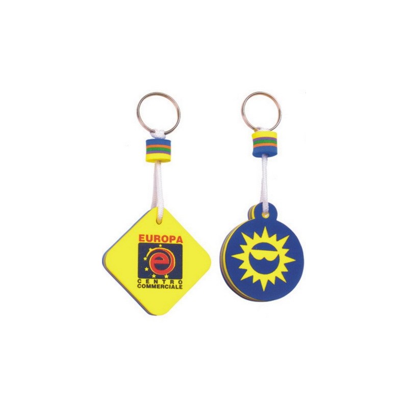 Promotional custom made EVA keychains