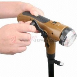 LED vycházková hůl