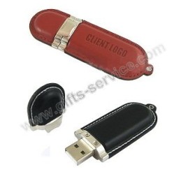Kožený firemní dárkové USB flash disky na zakázku