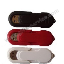 Plastični promocijski ključek USB, zaščiten po meri