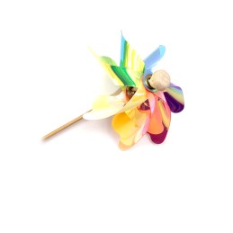Promotivni plastični pinwheel izrađen po narudžbi