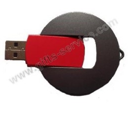 Plastični promocijski ključek USB, zaščiten po meri