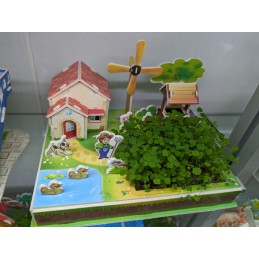 3D Eco Puzzle With Garden Wholesale