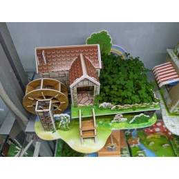 3D Eco puzzle z vrtom na debelo