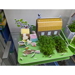 3D Eco puzzle z vrtom na debelo