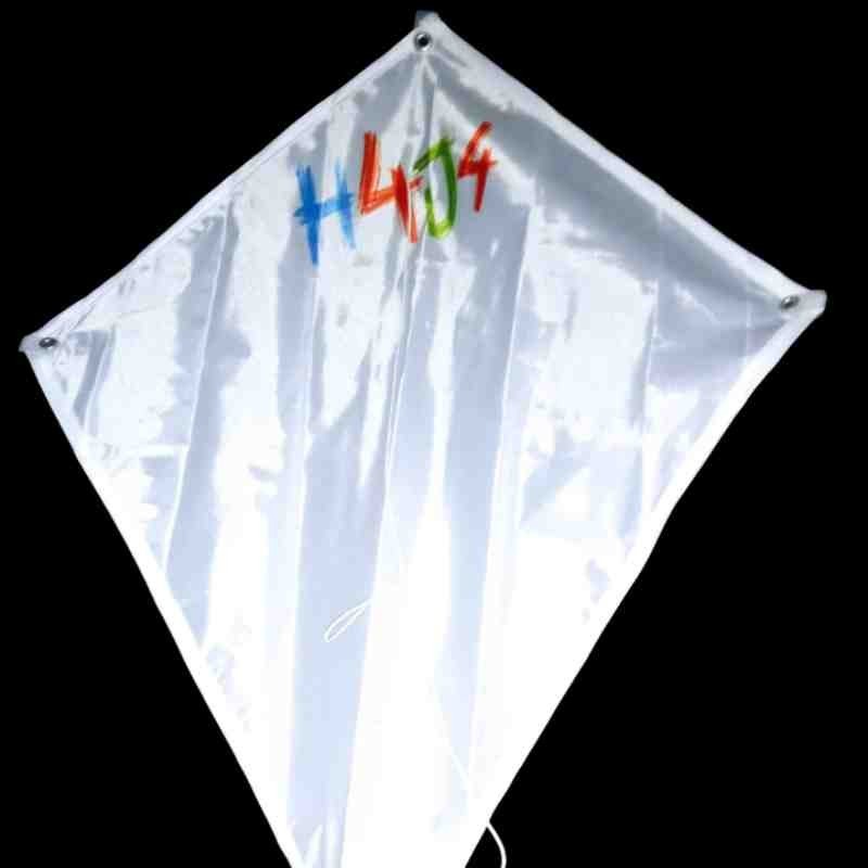 Promotional Flying Kite with Tail – Transparent Custom Print