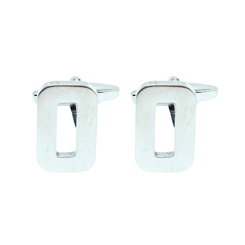 Metal Number Cufflinks – Custom Numbers
