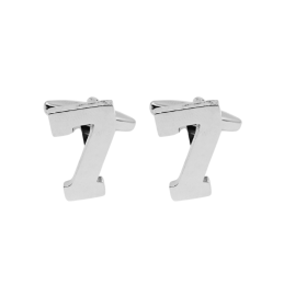 Metal Number Cufflinks – Custom Numbers (7)