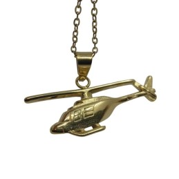 Gold Helicopter Necklace – Aviation Corporate Gift & Promotional Merchandise