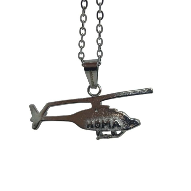 Custom Helicopter Necklace – Engraved Corporate Merchandise