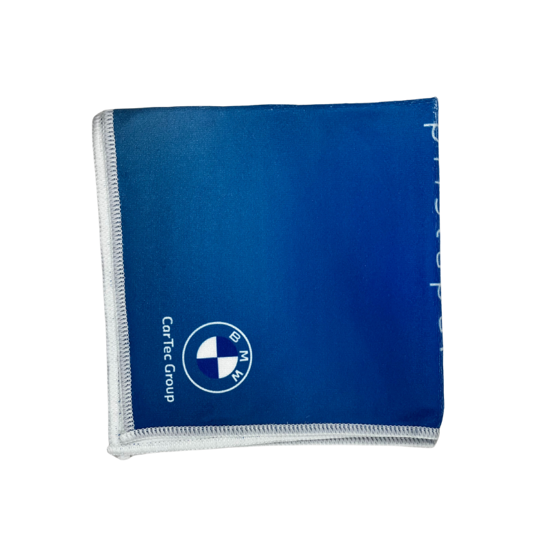 Mikrofasertuch mit Schutzhülle für Corporate Branding und Premium-Kits