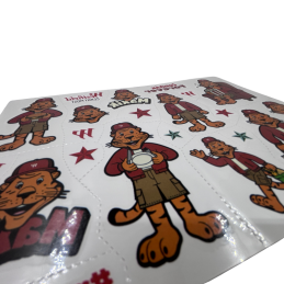 Custom Printed Sticker Sheets for Brand Promotion and Creative Campaigns