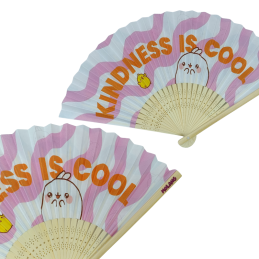 Promotional Hand Fan for Institutional Campaigns and Public Awareness