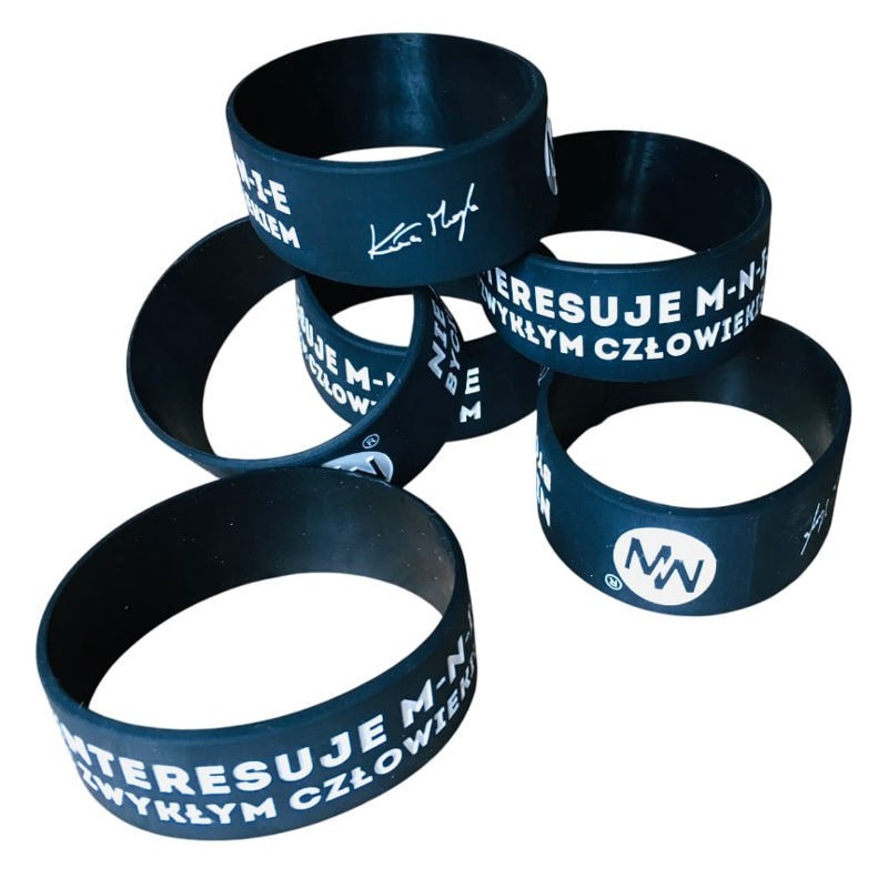 Black Silicone Wristbands – Awareness Campaign
