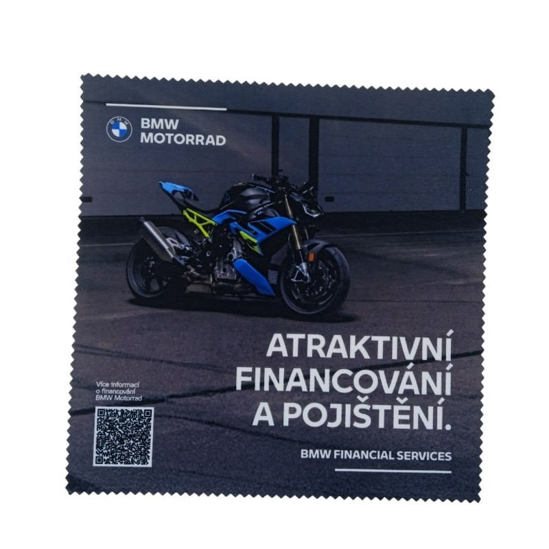Reklamná utierka z mikrovlákna – značka automobilov