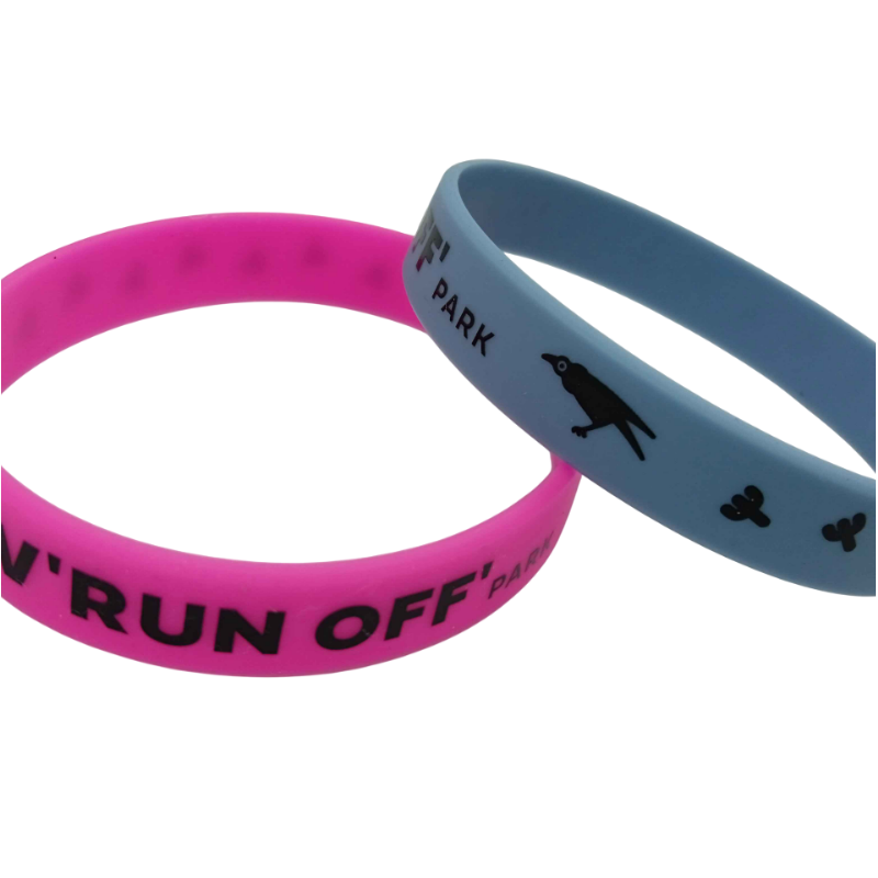 Custom Silicone Wristbands “Run Off Park”