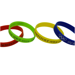 Multicolor Silicone Wristbands Collection