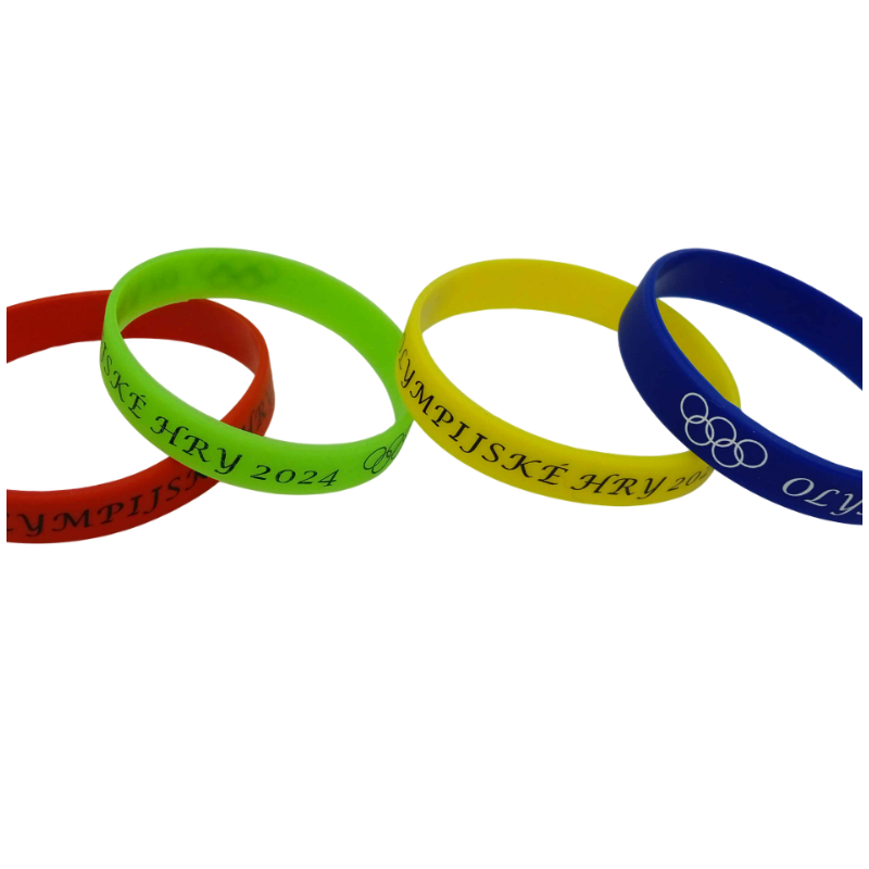 Multicolor Silicone Wristbands Collection