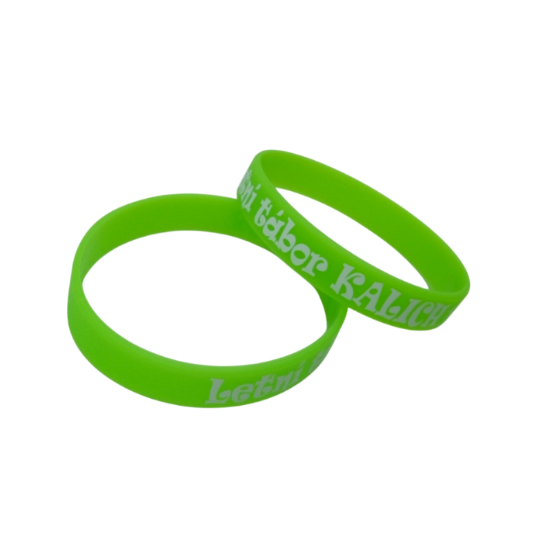 Custom Green Silicone Wristband