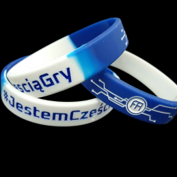 Custom Silicone Wristbands (Dual Color Design)
