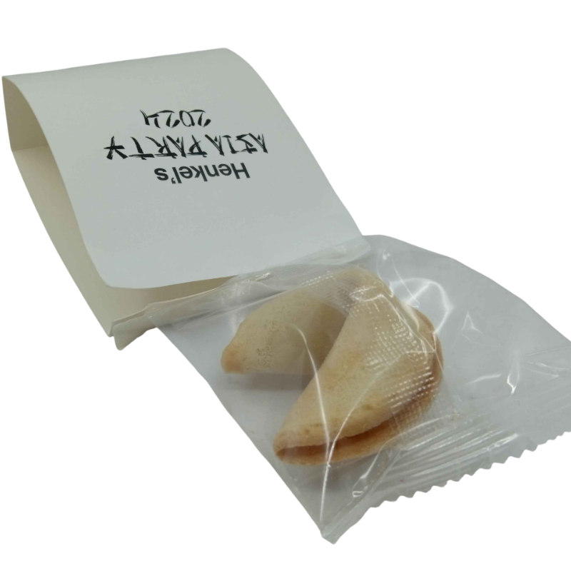 Custom Fortune Cookie with Message (Individually Wrapped)