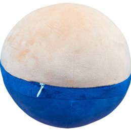 Customizable Plush Round Pillow for Corporate Wellness and Branding