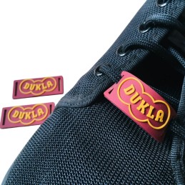 Custom Molded Silicone Shoe Lace Charms for Sports Branding
