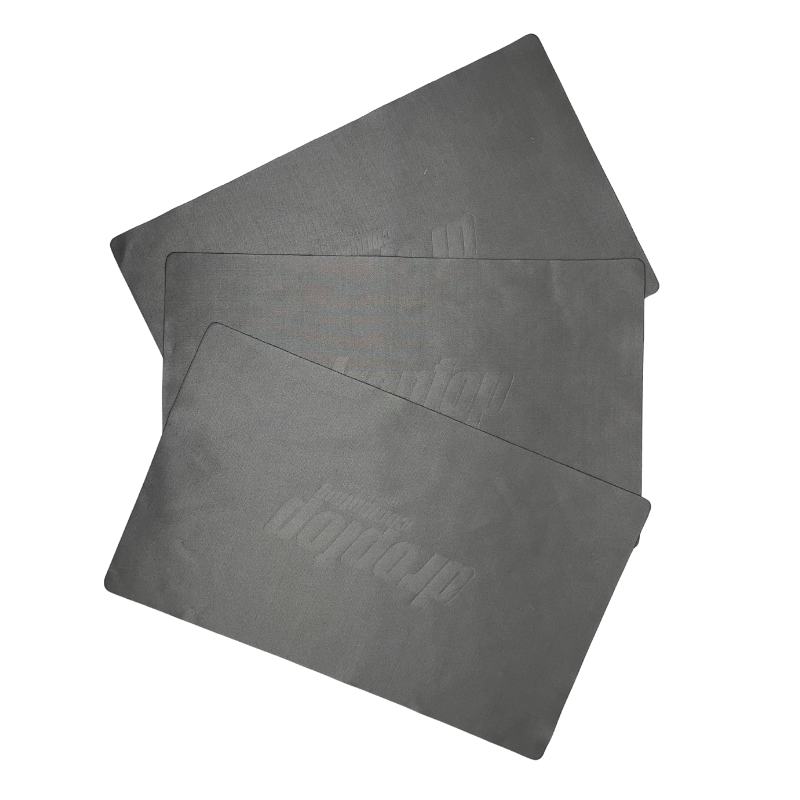Custom Debossed Microfiber Mats for Technical and Workshop Environments
