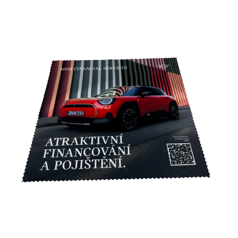 Custom Full-Color Microfiber Cleaning Cloths for Automotive Branding