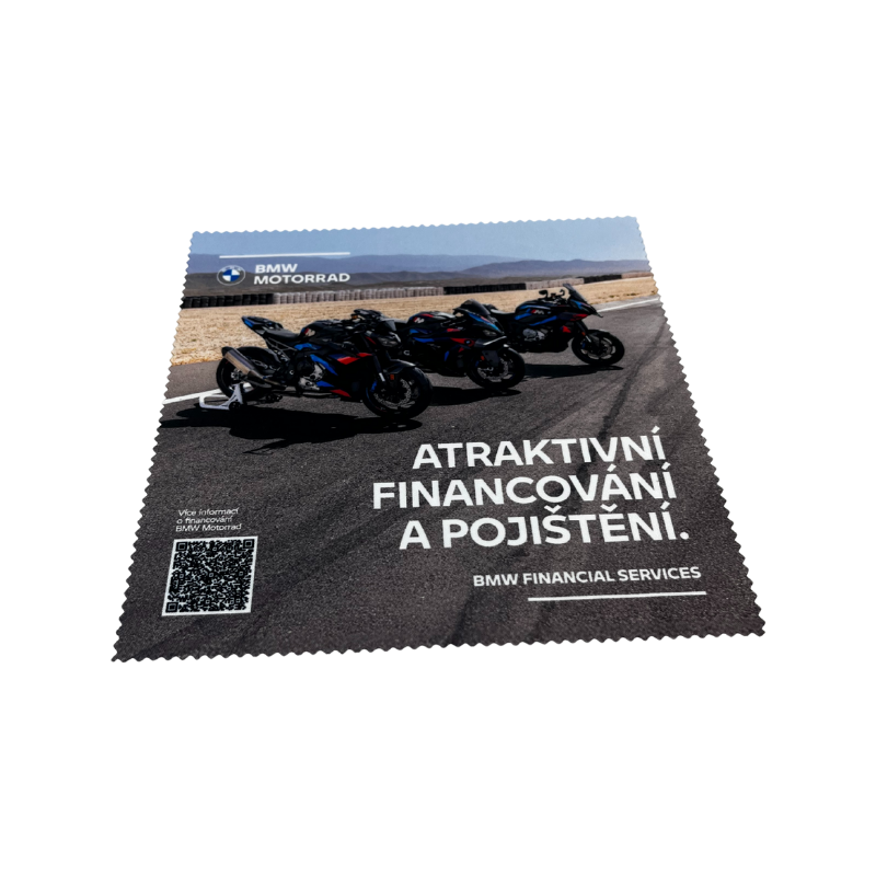 Custom Full-Color Microfiber Cleaning Cloths for Premium Automotive Branding